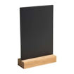 Picture of A5 CHALK SLATE ON WOODEN BASE